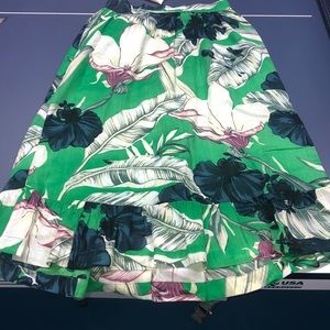 Festive Flowery and Flowy Long Skirt